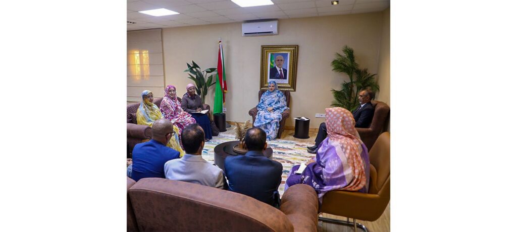 Minister of Social Action Meets with Delegation from World Bank