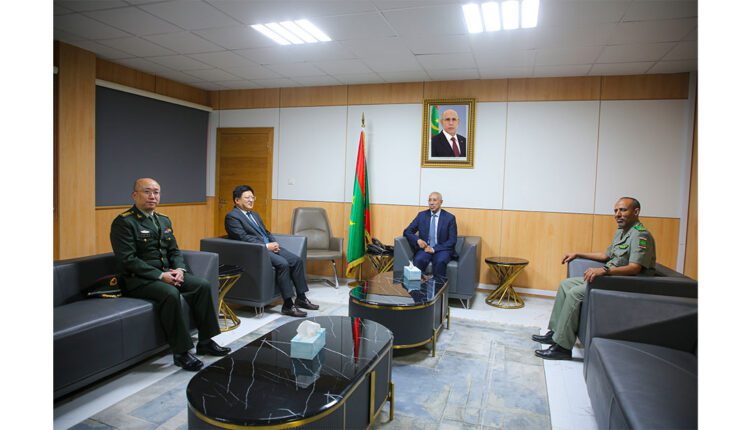 Defence Minister meets with the Chinese Ambassador to Mauritania