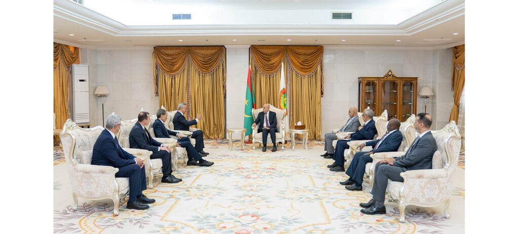 President of Republic Receives Minister Delegate to Moroccan Prime Minister in Charge of Investment