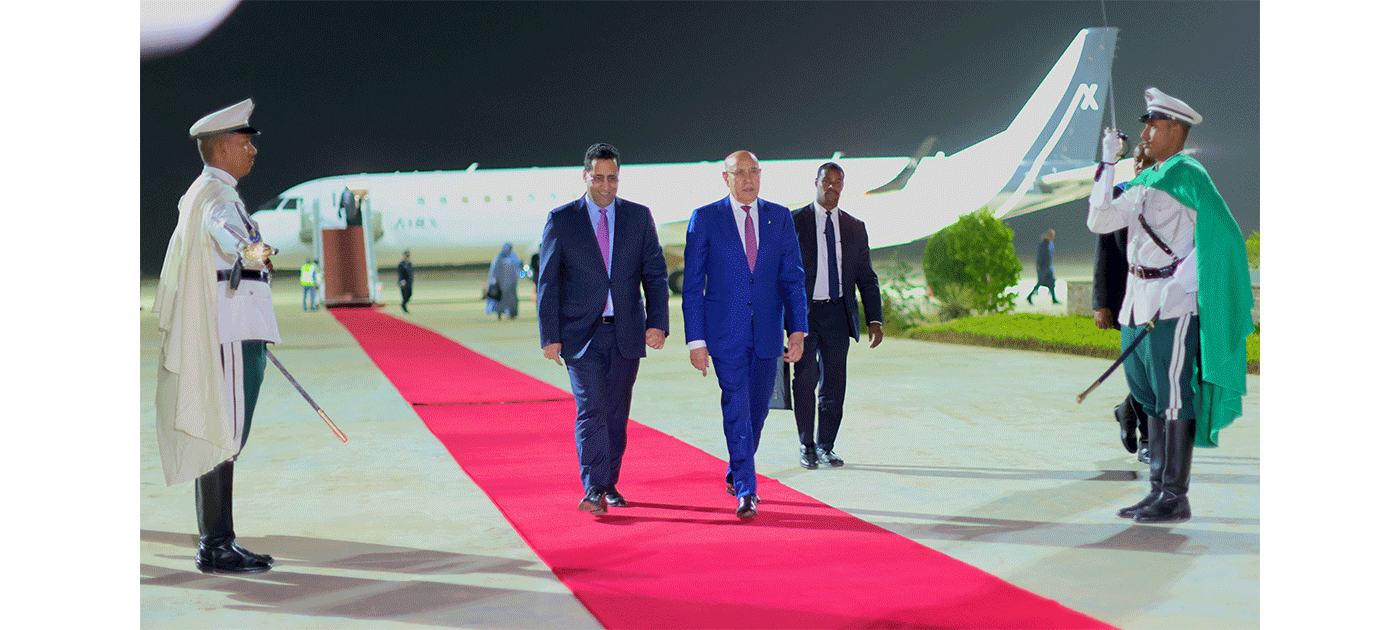 President of Republic Returns to Nouakchott