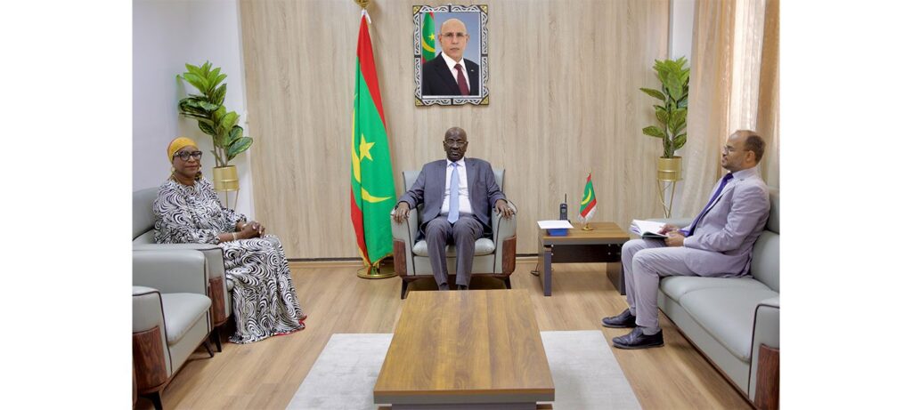 Foreign Affairs Minister receives World Health Organisation’s Resident Representative in Mauritania