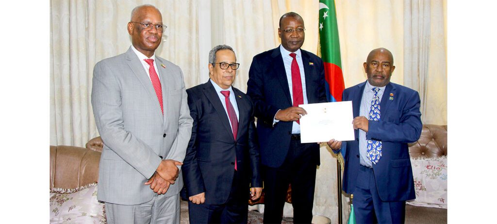 Livestock Minister Delivers Letter from President of Republic to President of the Comoros