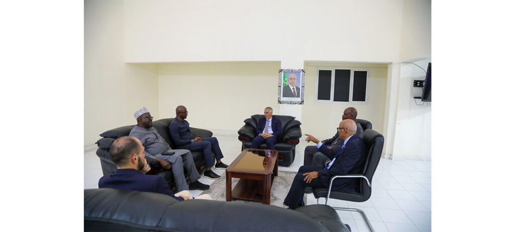 Human Rights Commissioner Receives Delegation from the Republic of Senegal