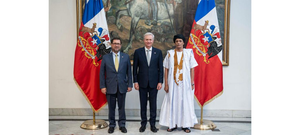 Mauritanian Ambassador to Chile Presents Credentials