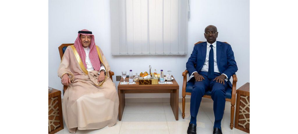 Foreign Minister Meets Saudi Deputy Minister of Foreign Affairs