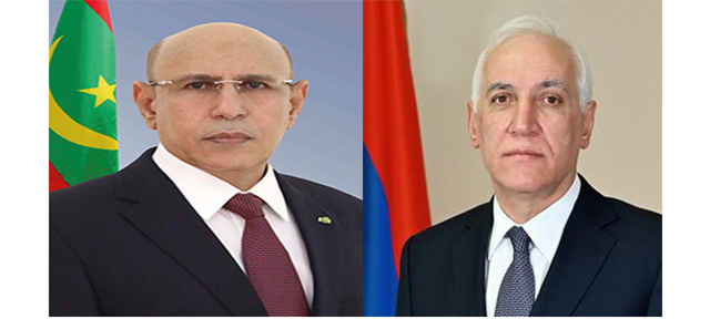 President of Republic Congratulates Armenian Counterpart