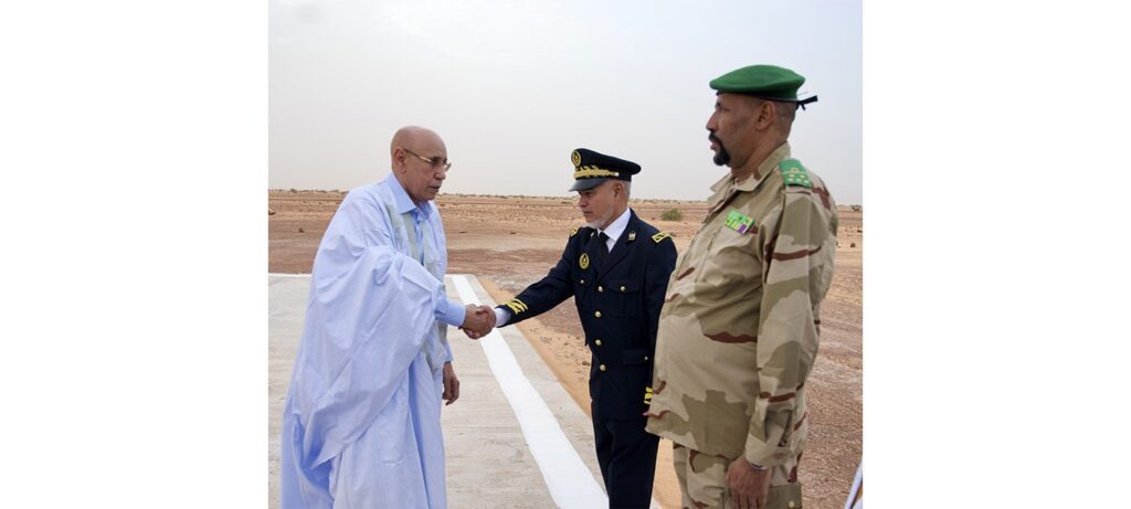 President of Republic Arrives in Chinguetti