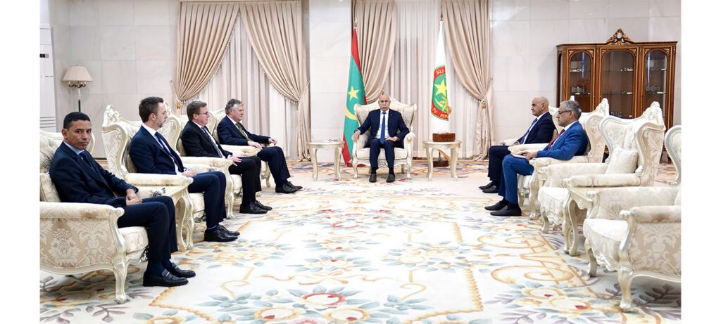 President of Republic Receives Kosmos Energy Delegation