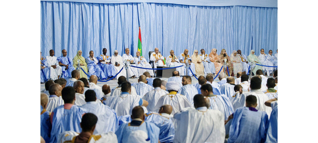 President of Republic Meets with executives of Atar, Reviews Achievements and Prospects for Local Development