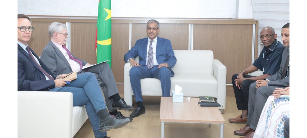 Energy Minister Receives Head of EU Delegation