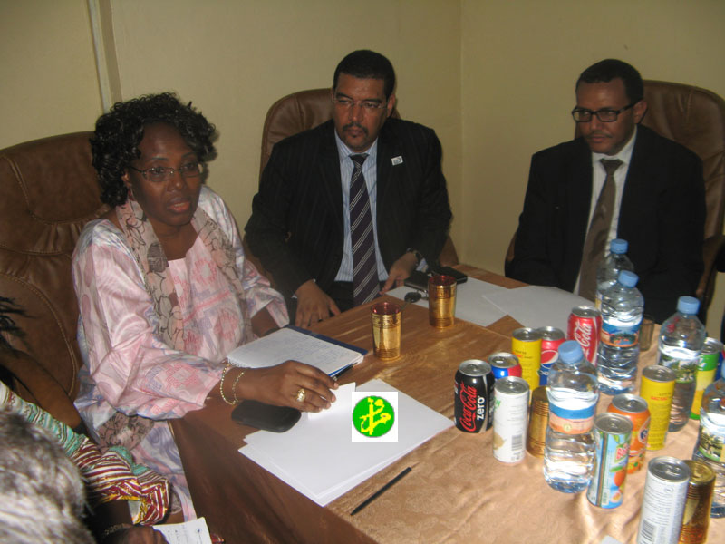 la-directrice-ex-cutive-de-l-organisation-roll-back-malaria-visite