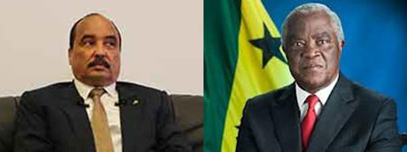 Le Président de la République félicite son homologue de Sao Tomé et