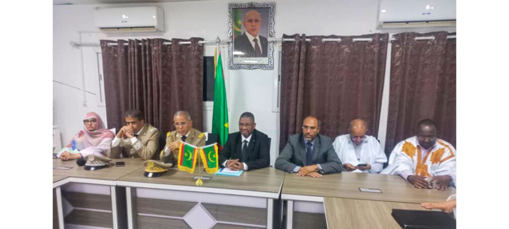 Le ministre délégué auprès du ministre de l’Intérieur préside à Kiffa une réunion sur le suivi du programme d’urgence en Assaba