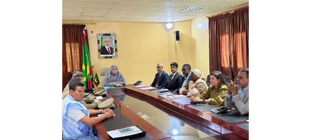 Le wali de Nouadhibou préside une réunion pour évaluer et coordonner les interventions de la société Kinross Tasiast