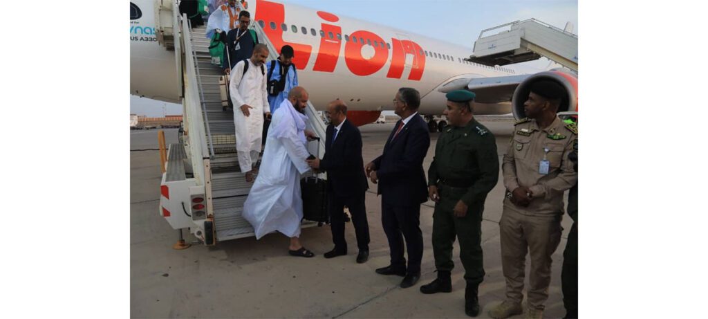 Retour du premier contingent des pèlerins mauritaniens à Nouakchott