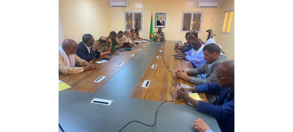 Le wali du Tagant préside une réunion du comité régional d’urgence