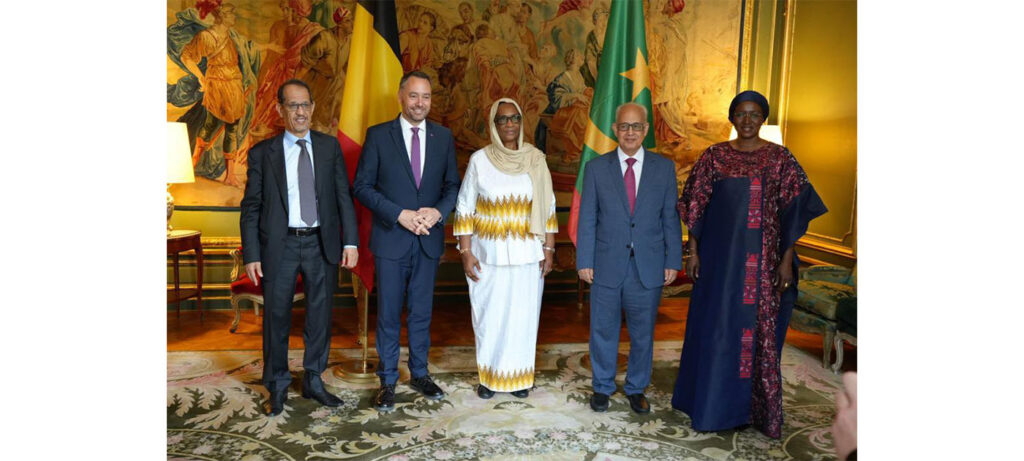 Le Ministre Secrétaire général de la Présidence de la République s’entretient avec le Vice-Premier ministre et ministre belge des Affaires étrangères