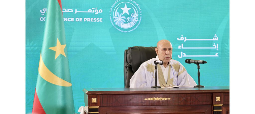 Président de la République : La Mauritanie est un pays sûr, stable et poursuit ses efforts pour renforcer le développement et l’unité nationale