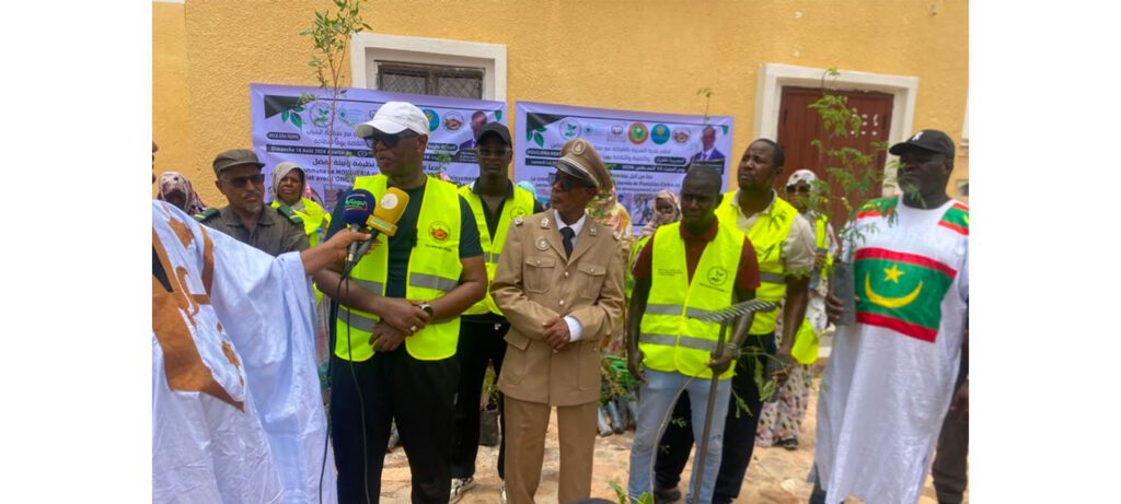 La municipalité de Moudjéria organise une journée de plantation d’arbres sous le slogan « ensemble pour un environnement vert et durable »