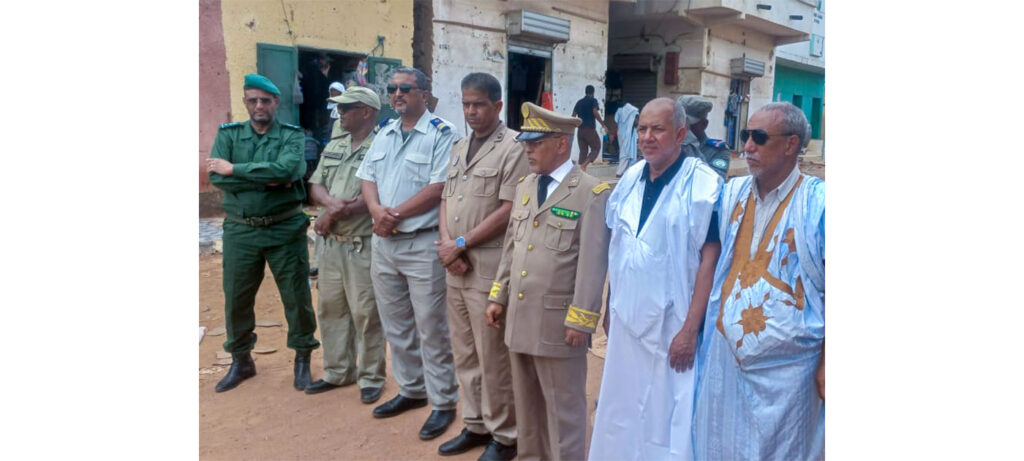 Le wali de l’Assaba inspecte le marché central de Kiffa