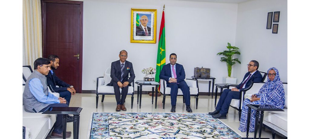 Le Premier ministre reçoit l’ambassadeur de l’Inde