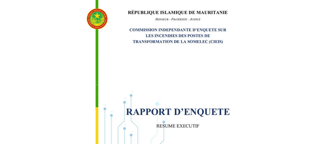La commission d'enquête publie son rapport sur les incendies à la SOMELEC