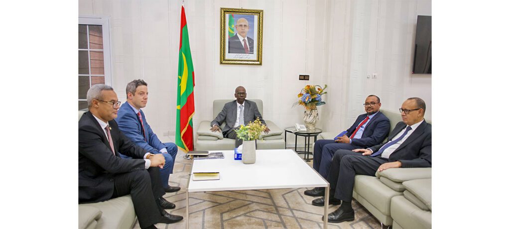 Le ministre des Finances reçoit Taziast-Mauritania pour renforcer leur partenariat